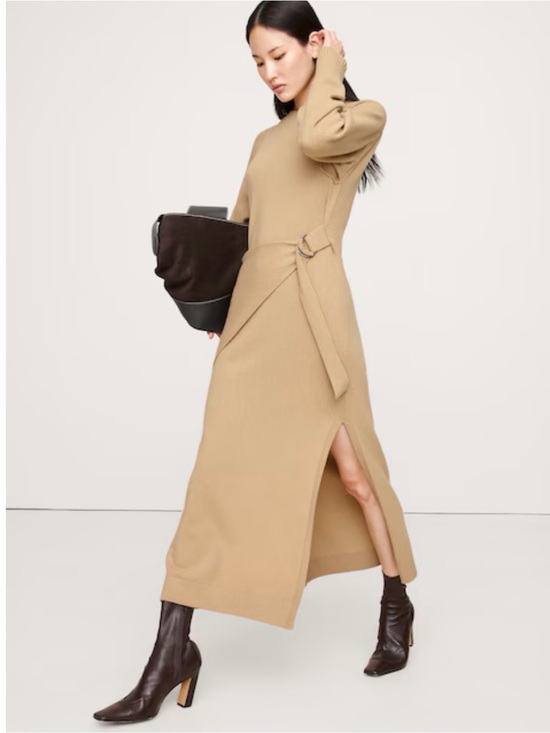 Banana Republic Dresses & Skirts - Banana Republic Wool blend Sweater Dress long sleeve S NWT